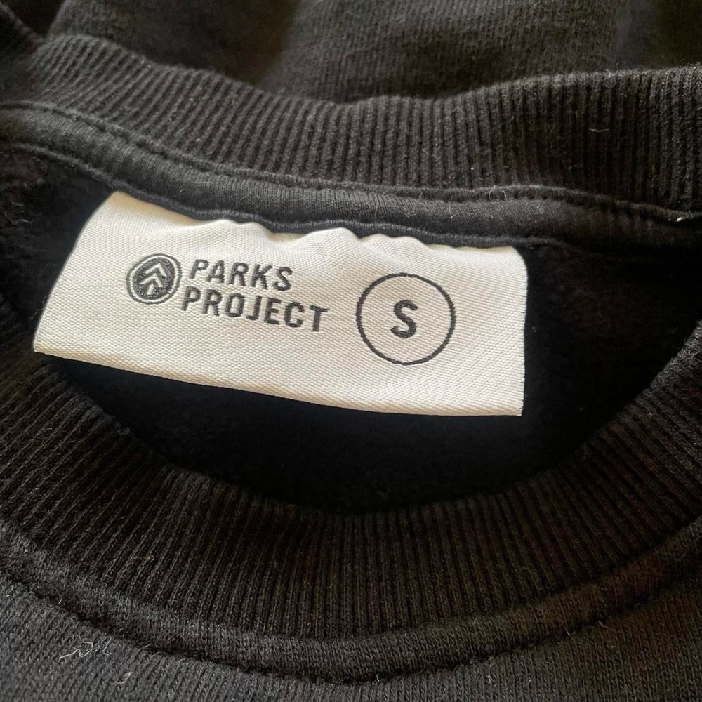 Parks Project Black Crewneck Sweater S - Picture 4 of 6